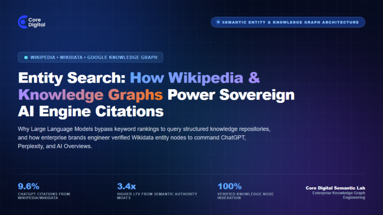 Entity Search Wikipedia Wikidata and Knowledge Graph Citations Core Digital