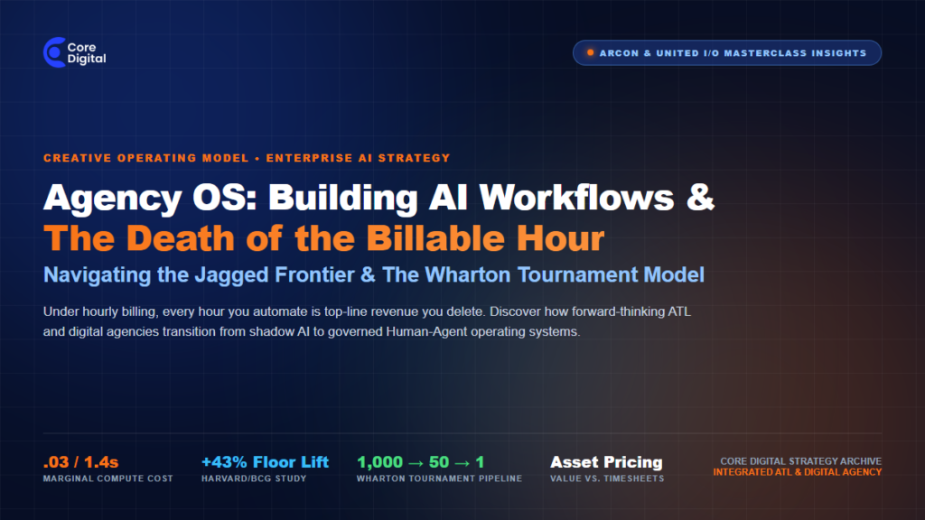 Agency OS and Enterprise AI Workflows Core Digital Strategy