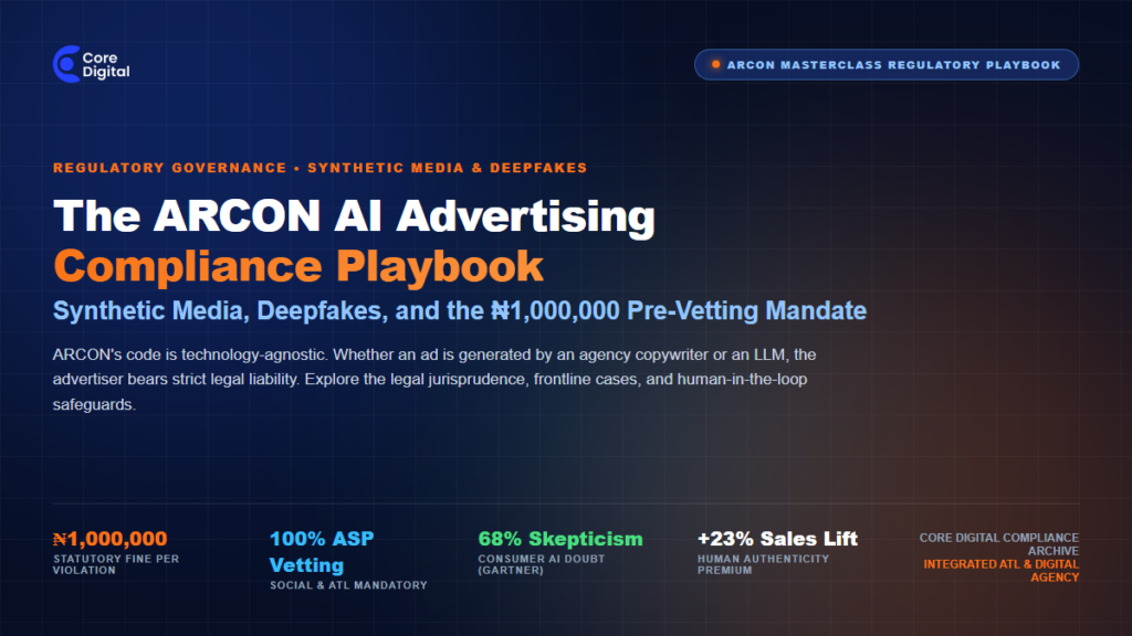 The ARCON AI Advertising Compliance Playbook Nigeria