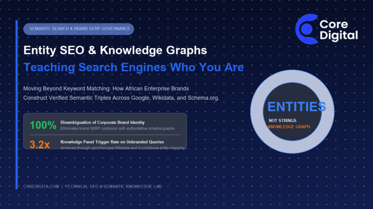 Entity SEO and Knowledge Graphs for Corporate Brand Identity